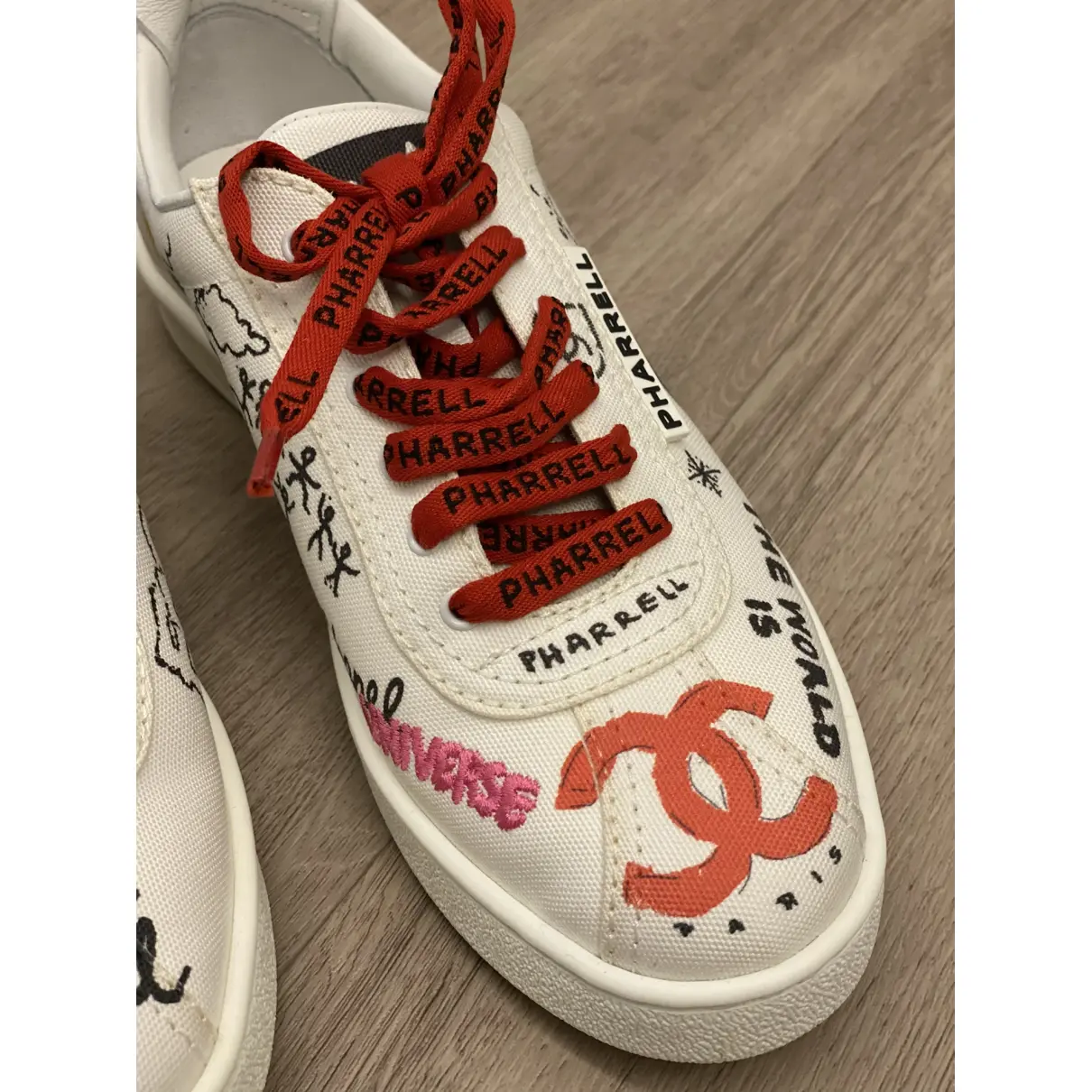 Buy Chanel x Pharrell Williams Cloth trainers online