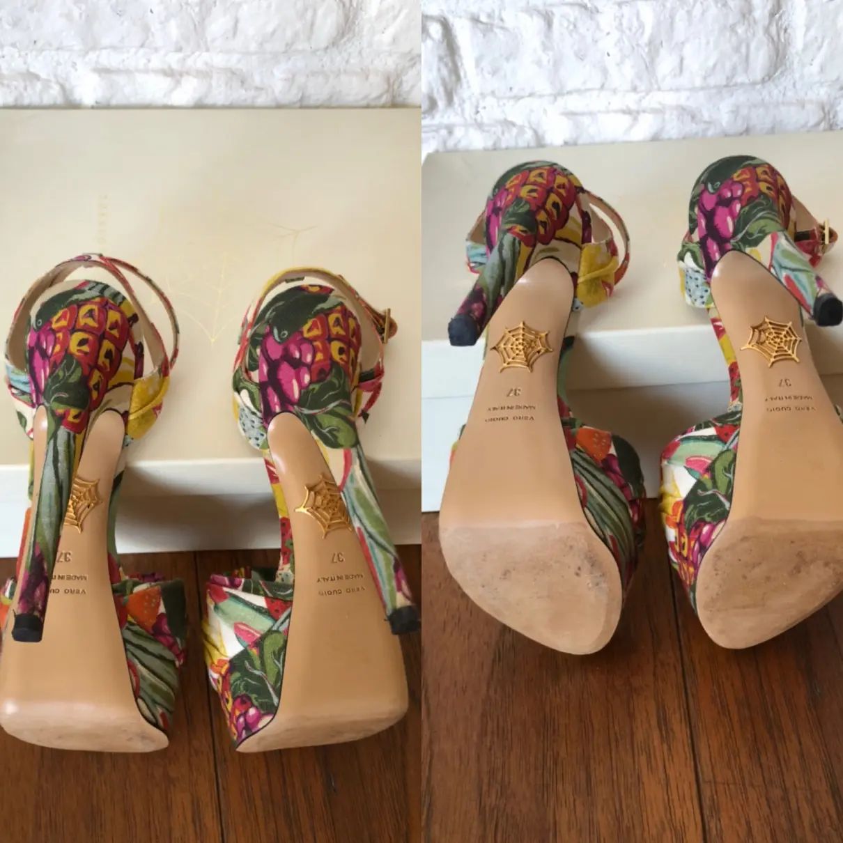 Buy Charlotte Olympia Cloth sandals online
