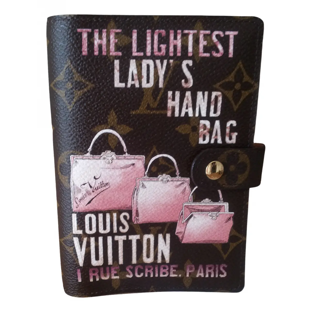 Couverture agenda de bureau cloth diary Louis Vuitton
