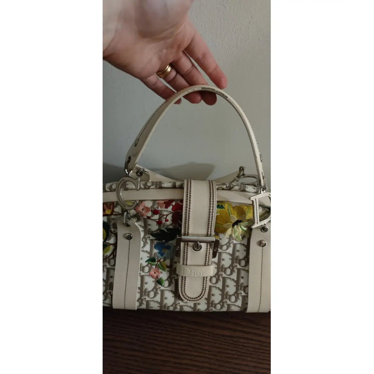 Détective cloth handbag Dior - Vintage