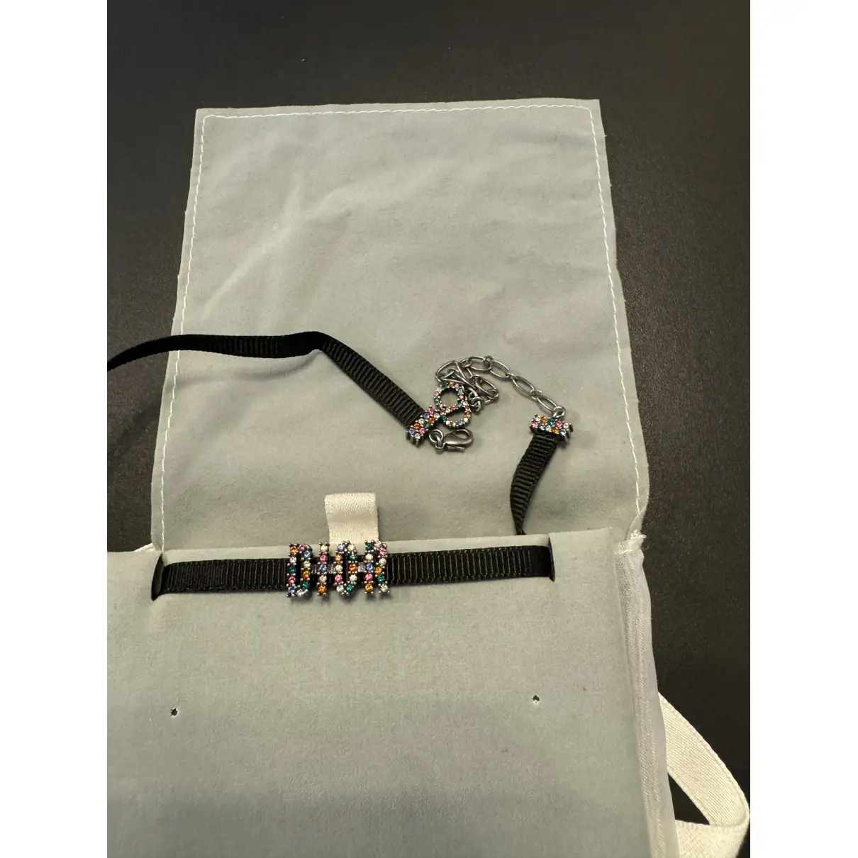 Dio(r)evolution cloth necklace Dior