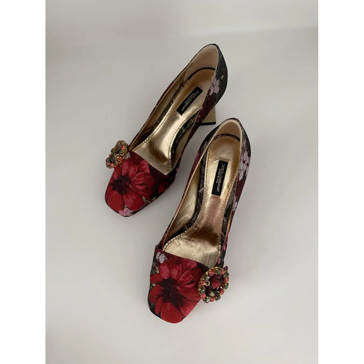 Cloth heels Dolce & Gabbana