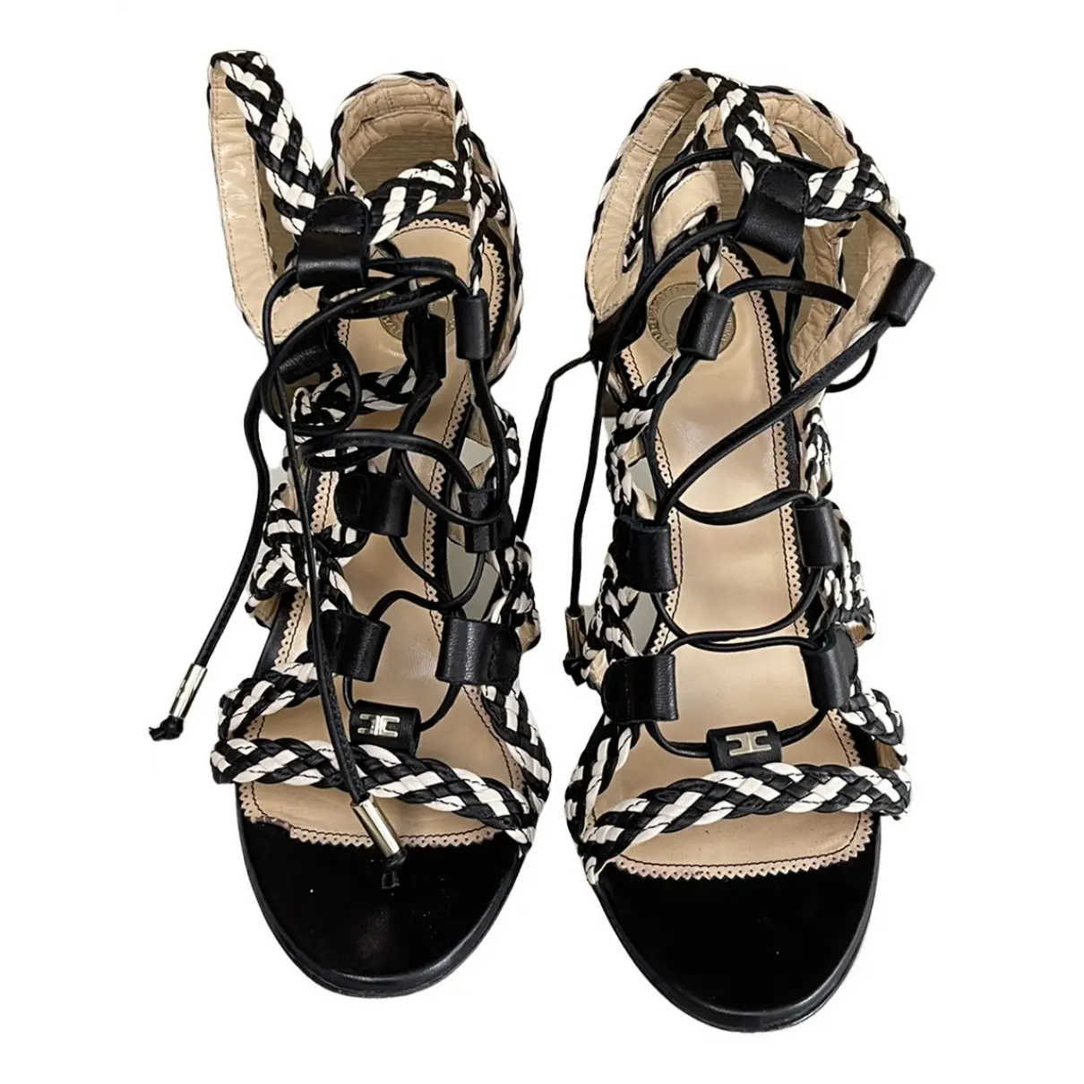 Cloth sandals Elisabetta Franchi