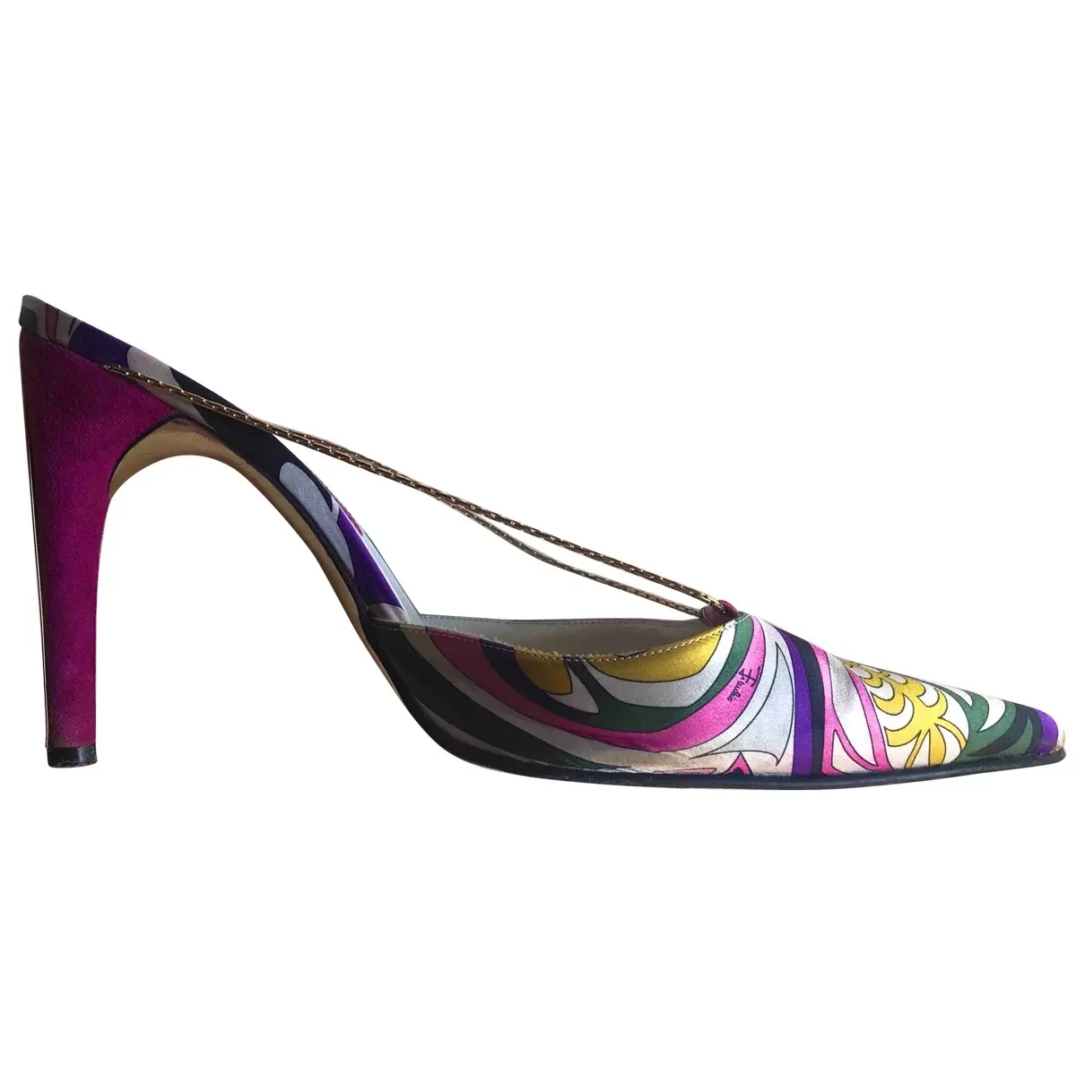 Cloth heels Emilio Pucci