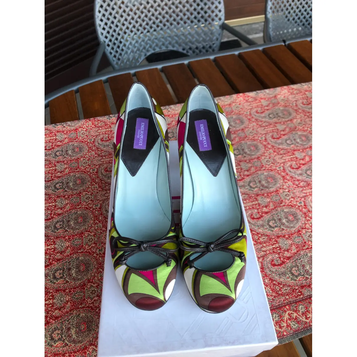 Buy Emilio Pucci Cloth heels online