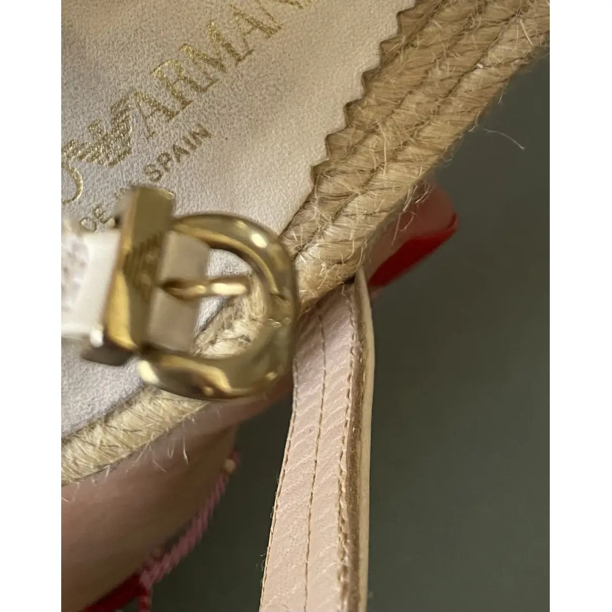 Buy Emporio Armani Cloth espadrilles online