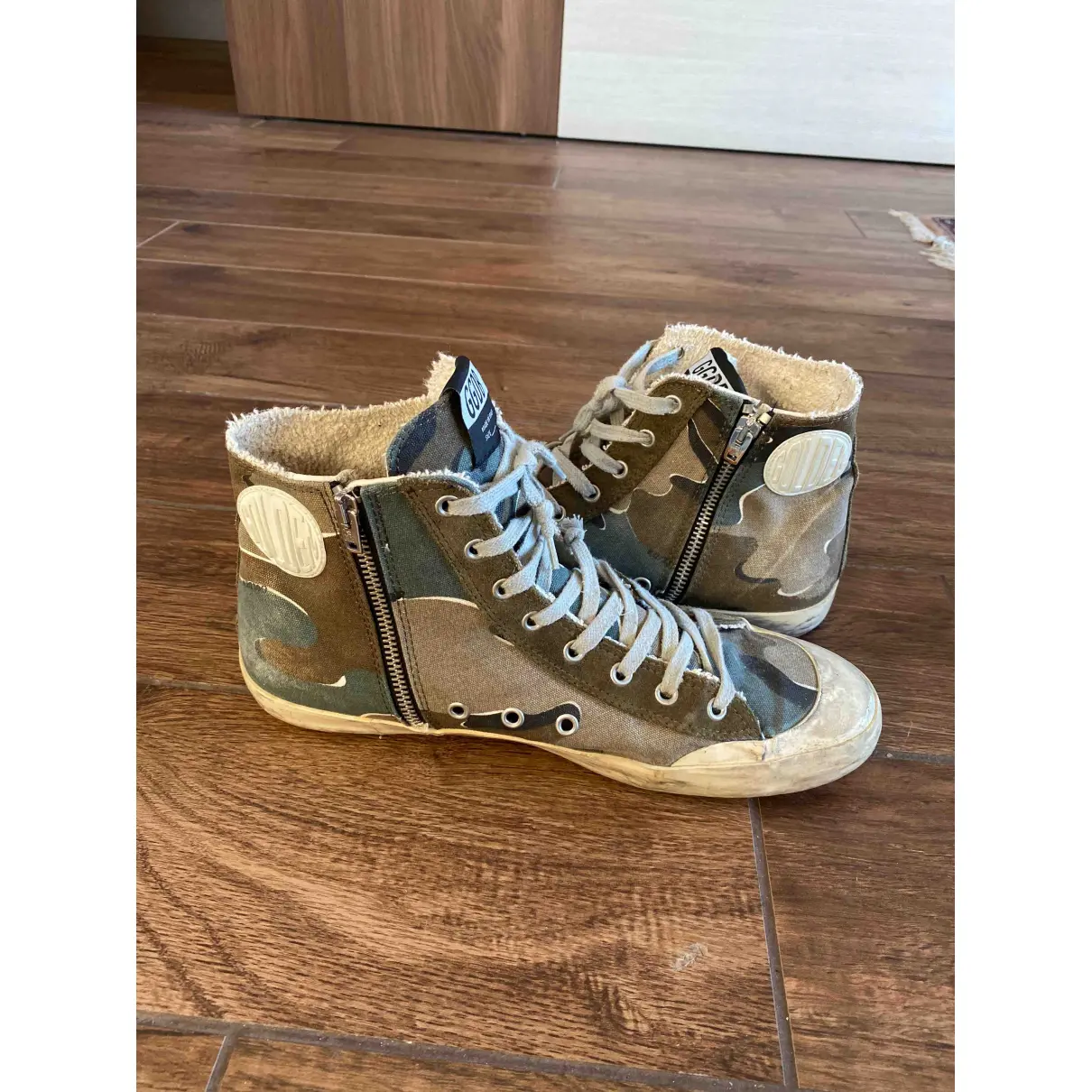 Francy cloth high trainers Golden Goose