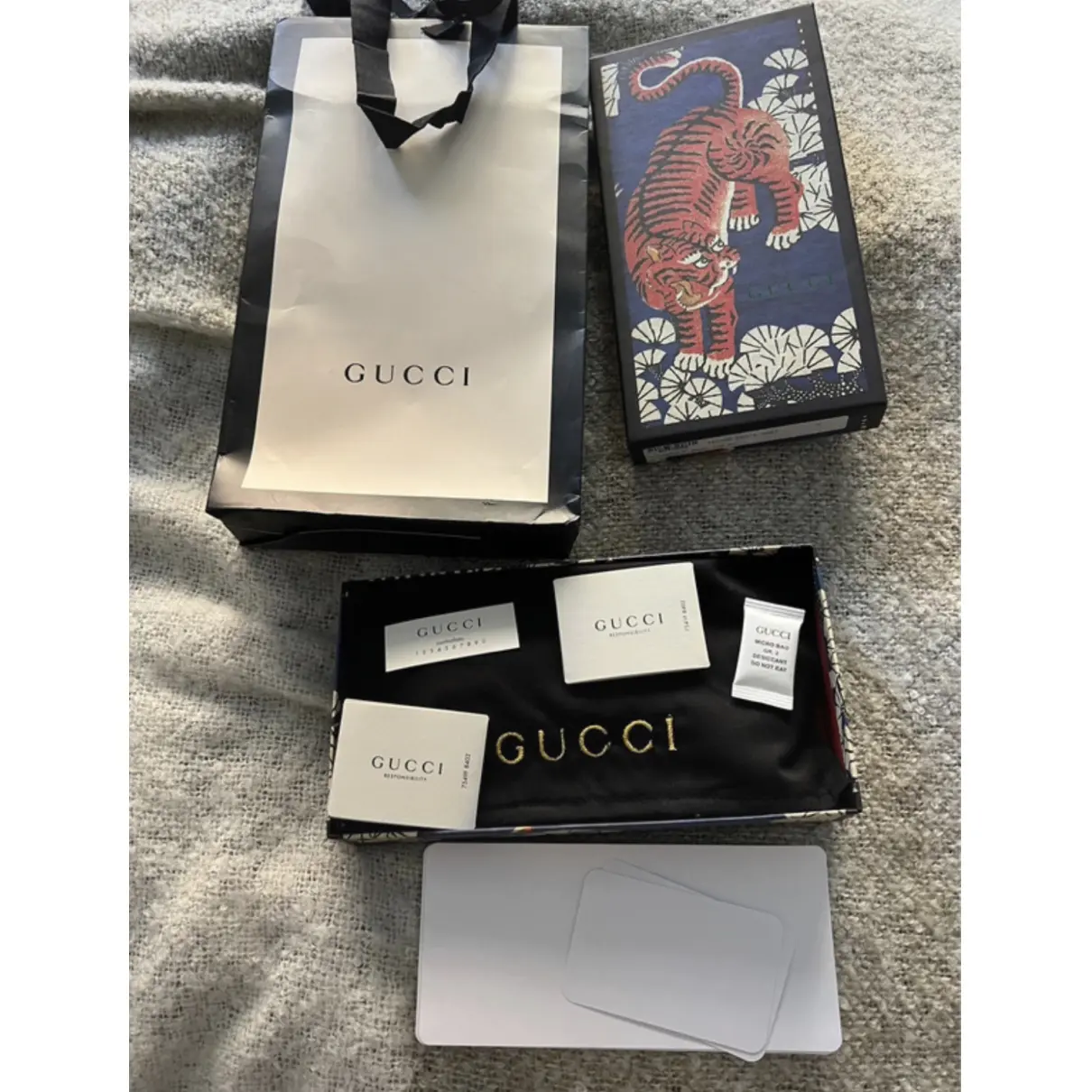 Cloth wallet Gucci