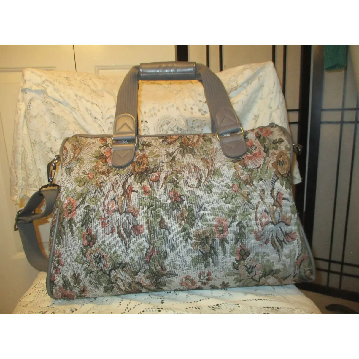 Cloth handbag Jordache - Vintage