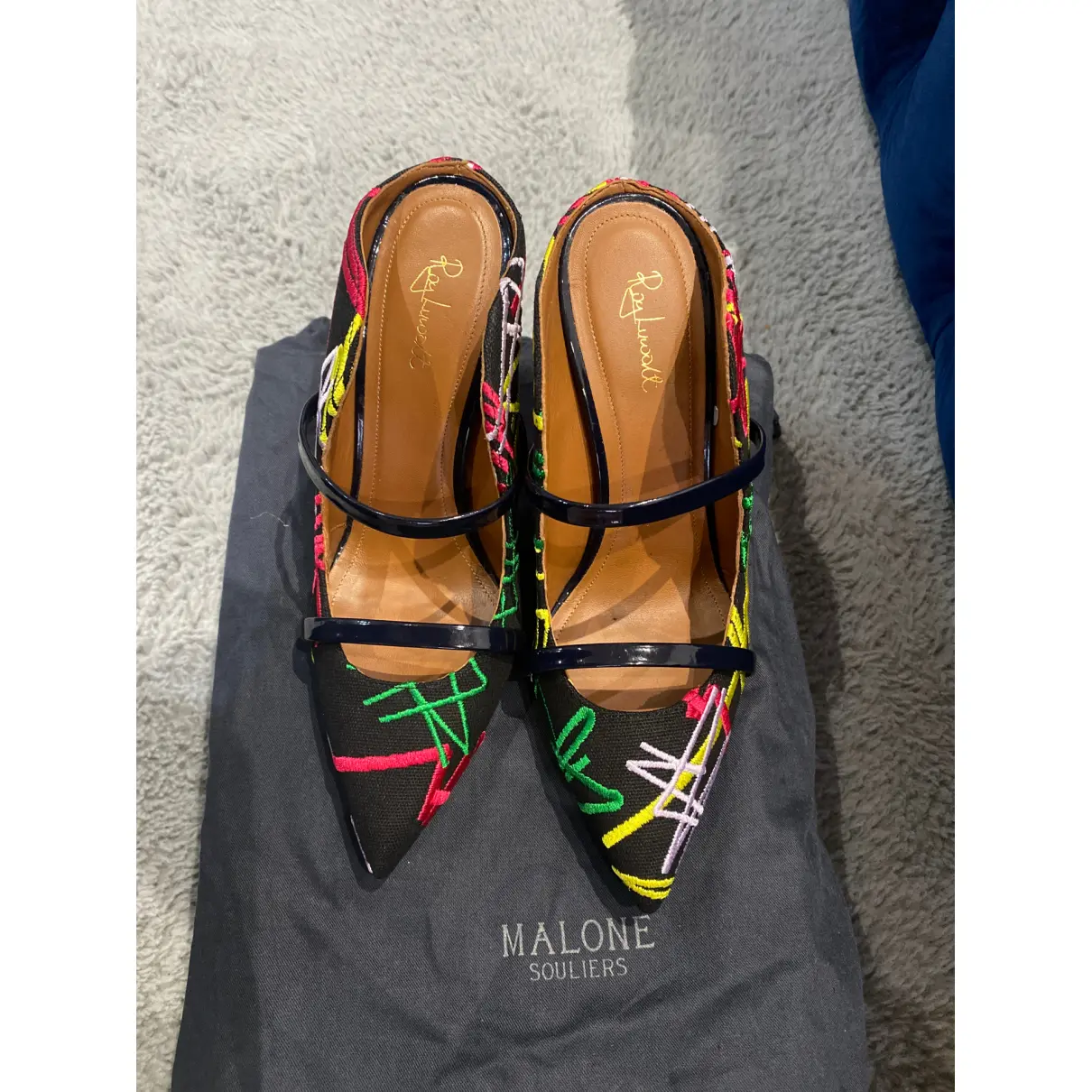 Buy Malone Souliers Maureen cloth sandals online
