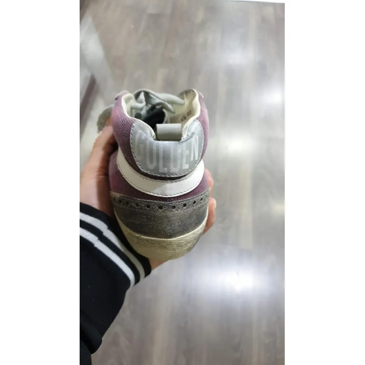 Mid Star cloth trainers Golden Goose