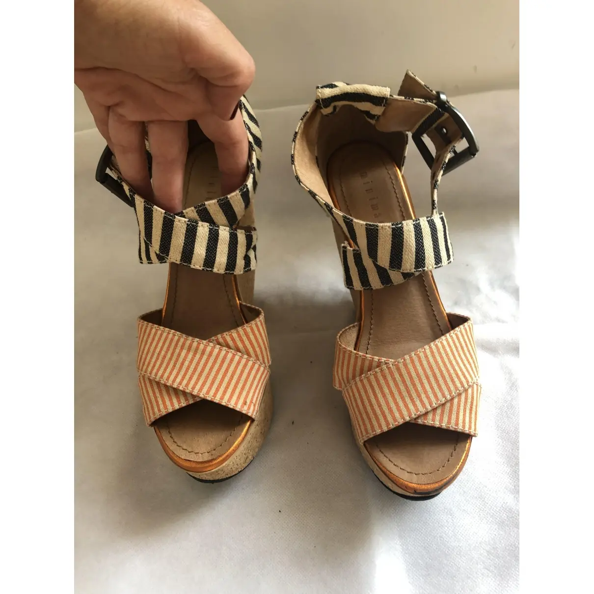Minimarket Cloth heels for sale