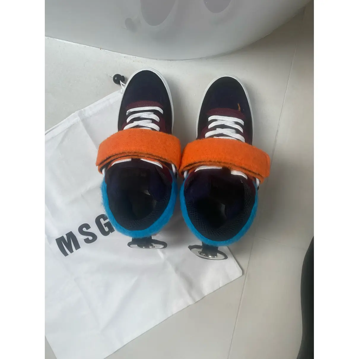 Buy MSGM Cloth trainers online