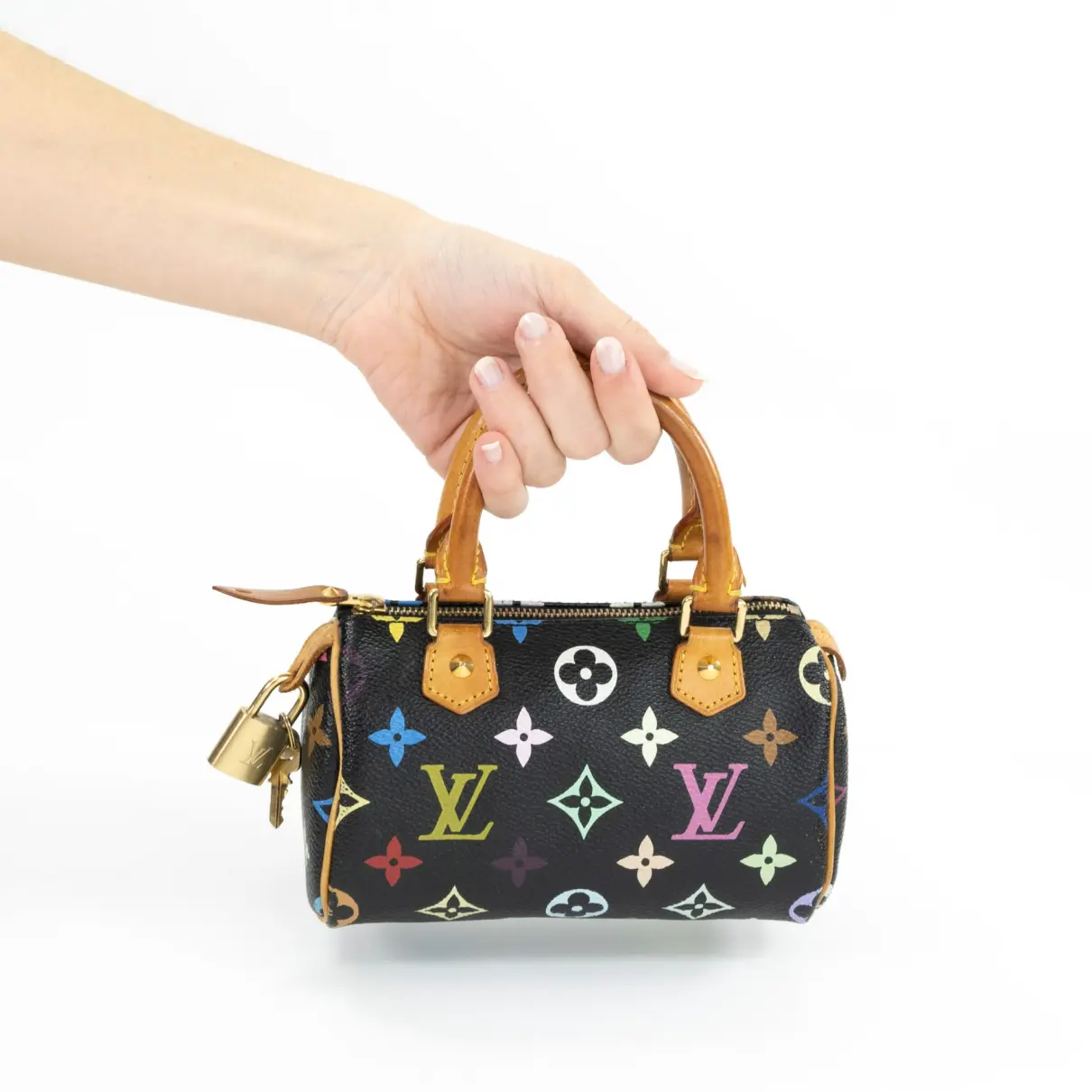 Nano Speedy / Mini HL cloth crossbody bag Louis Vuitton