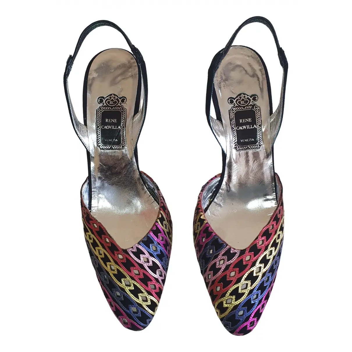 Cloth heels Rene Caovilla