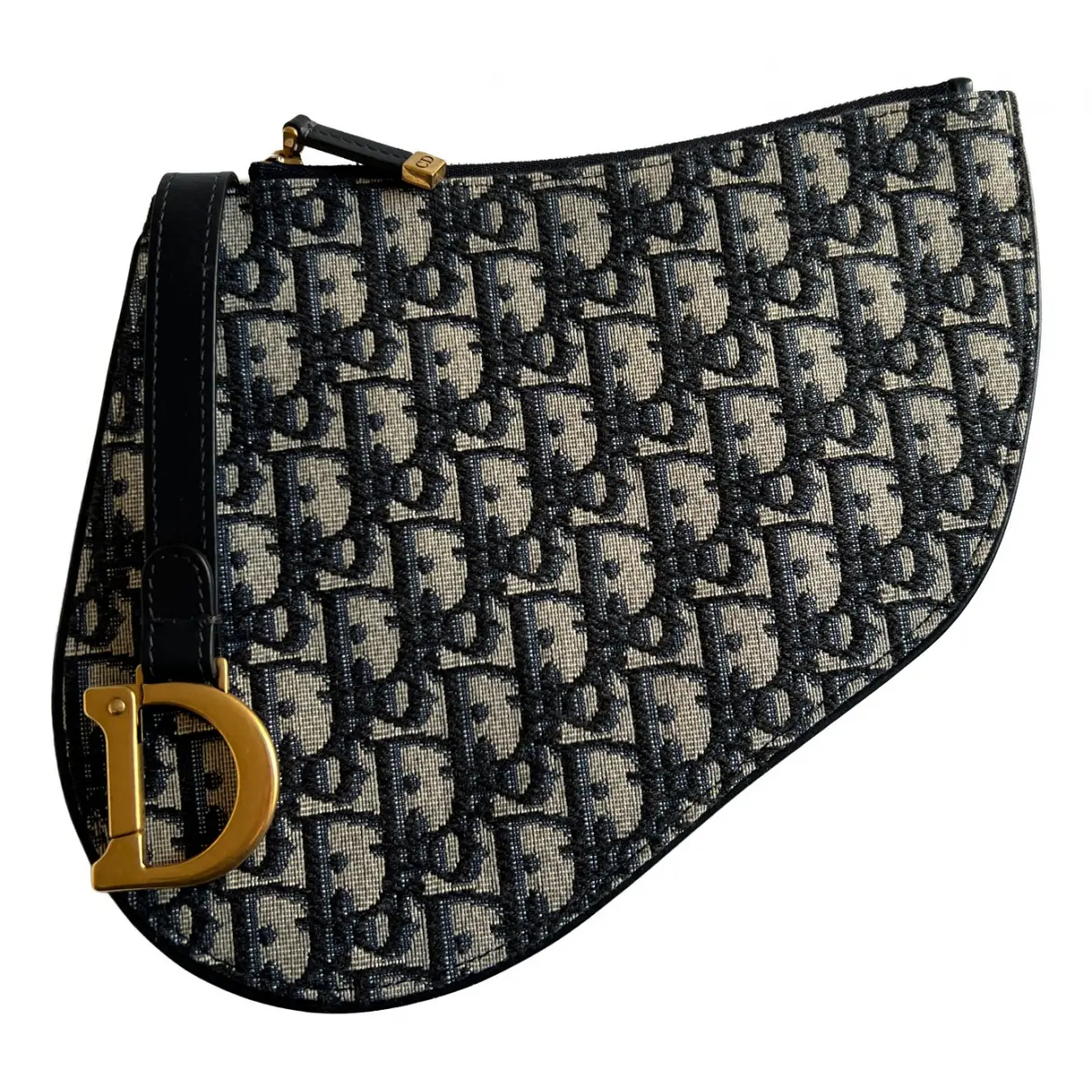 Saddle cloth clutch bag Dior