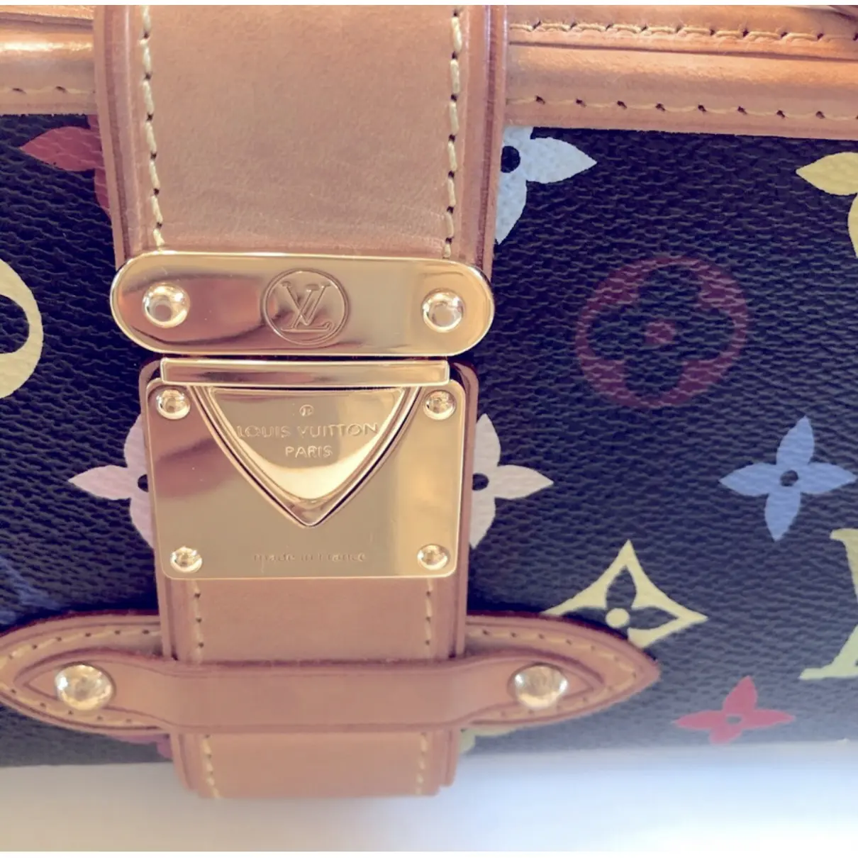 Shirley cloth handbag Louis Vuitton