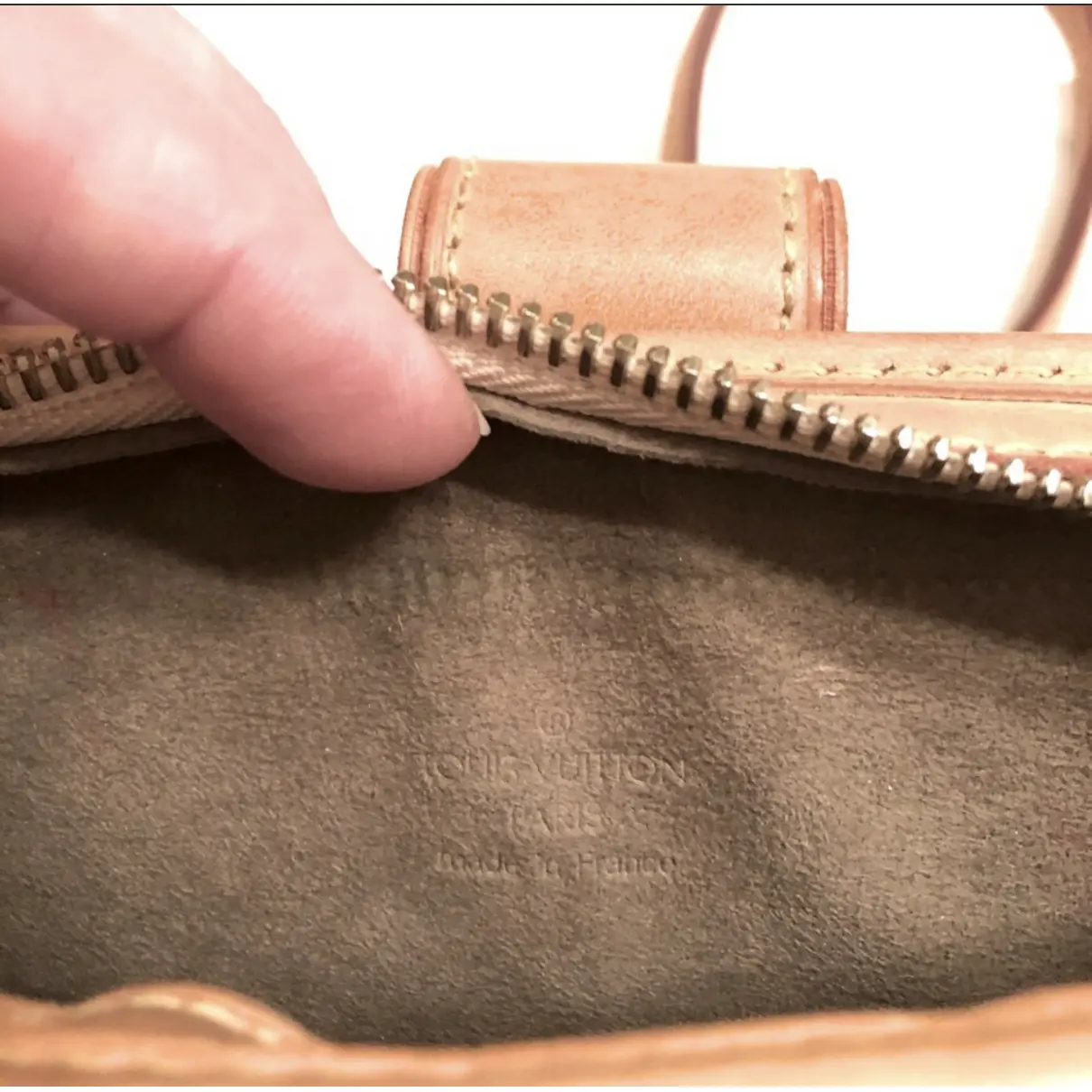 Shirley cloth handbag Louis Vuitton