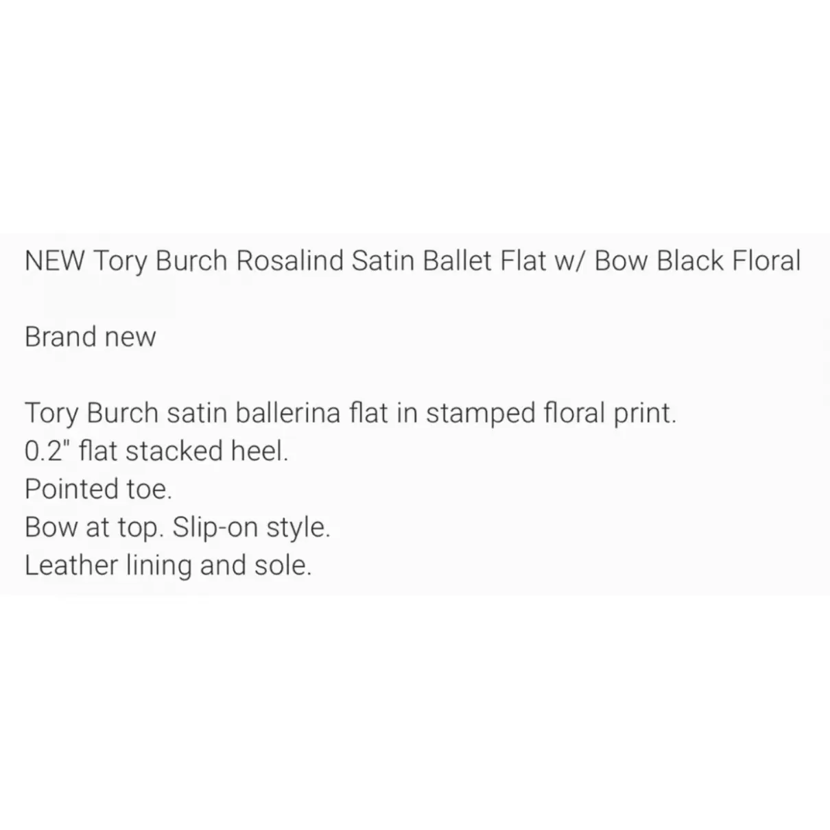 Cloth ballet flats Tory Burch
