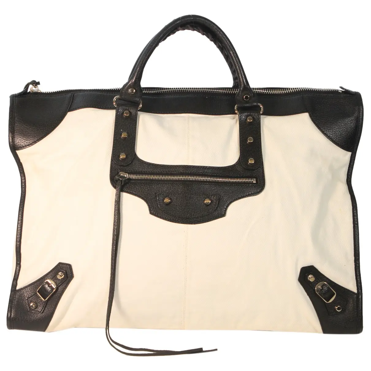 Weekender cloth handbag Balenciaga