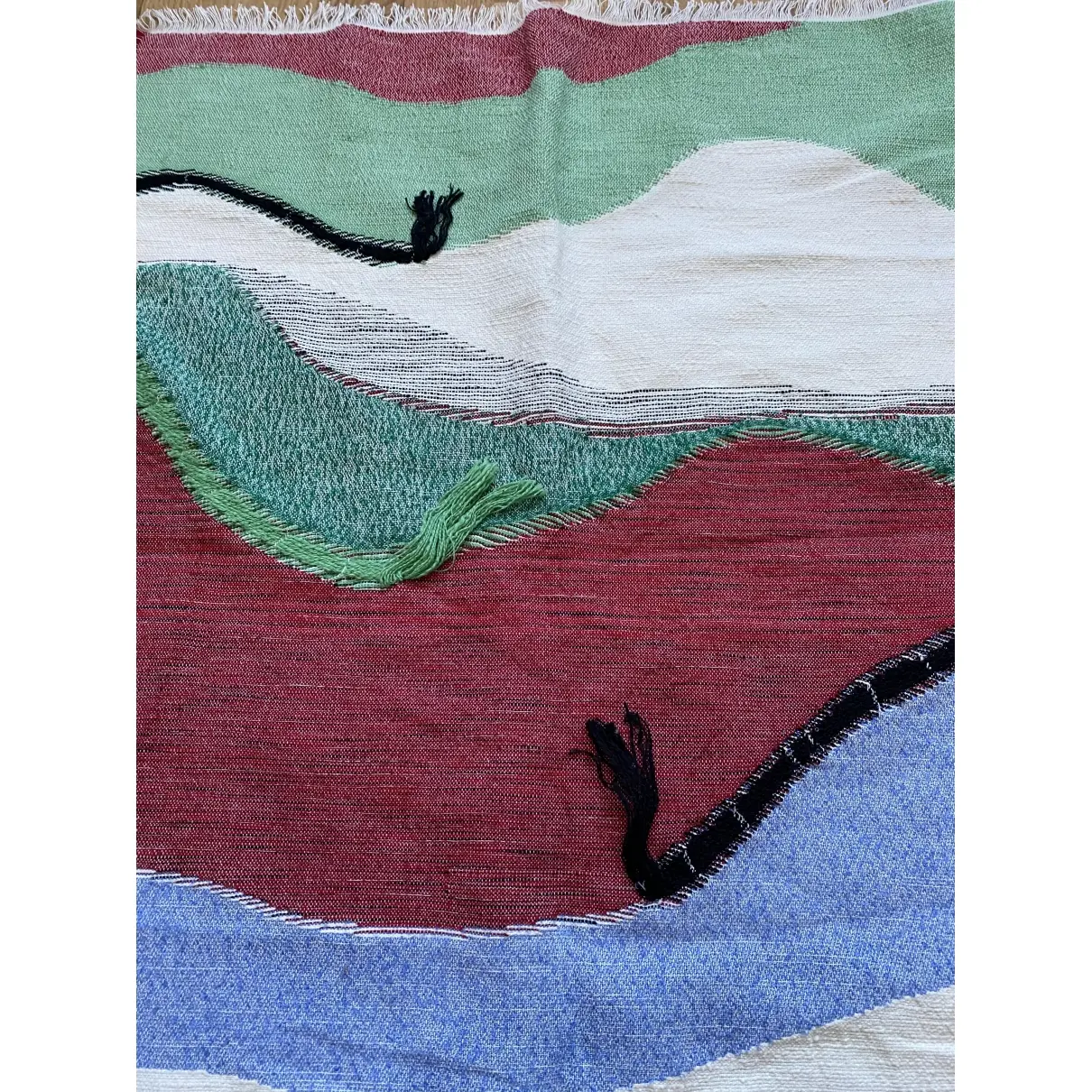 Bimba y Lola Multicolour Cotton Scarf for sale