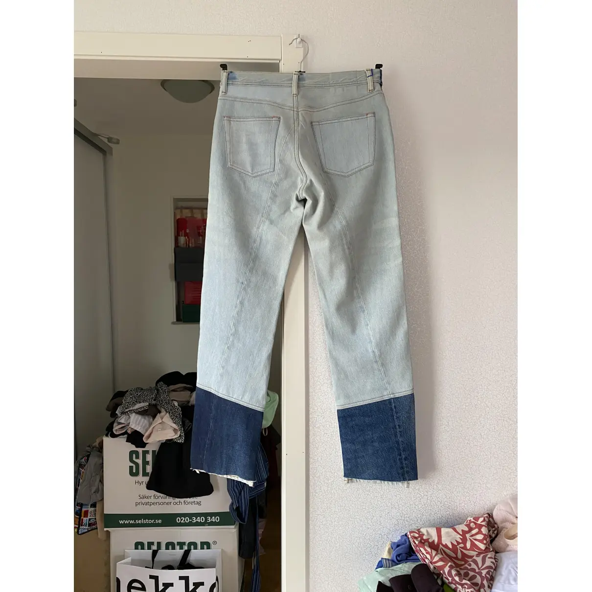 Buy Acne Studios Blå Konst straight jeans online
