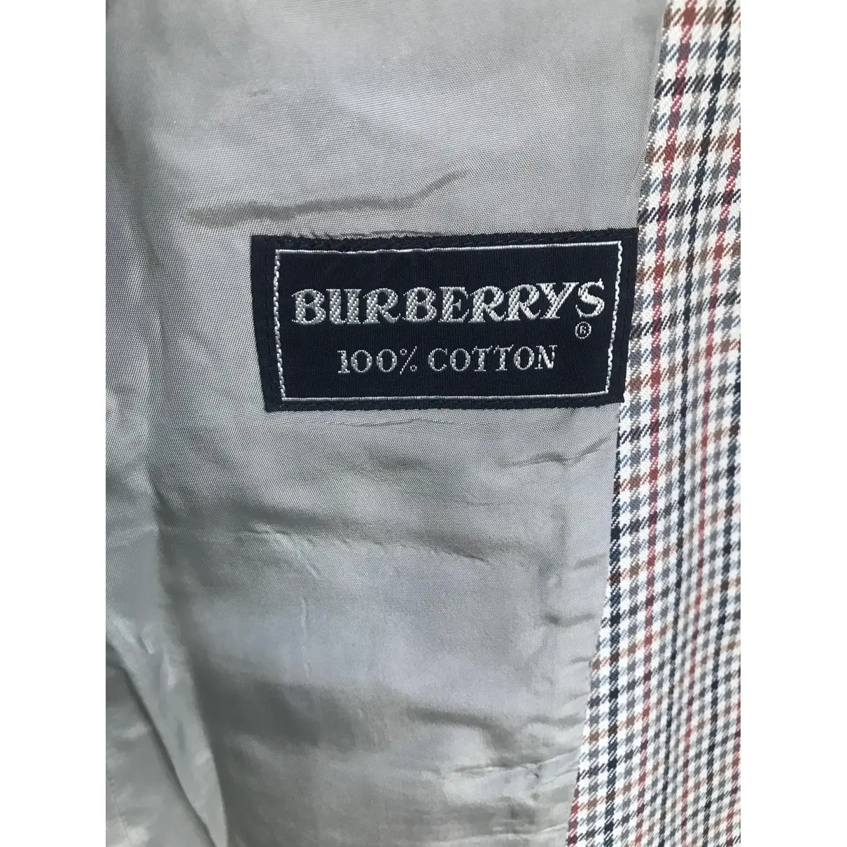 Multicolour Cotton Jacket Burberry - Vintage