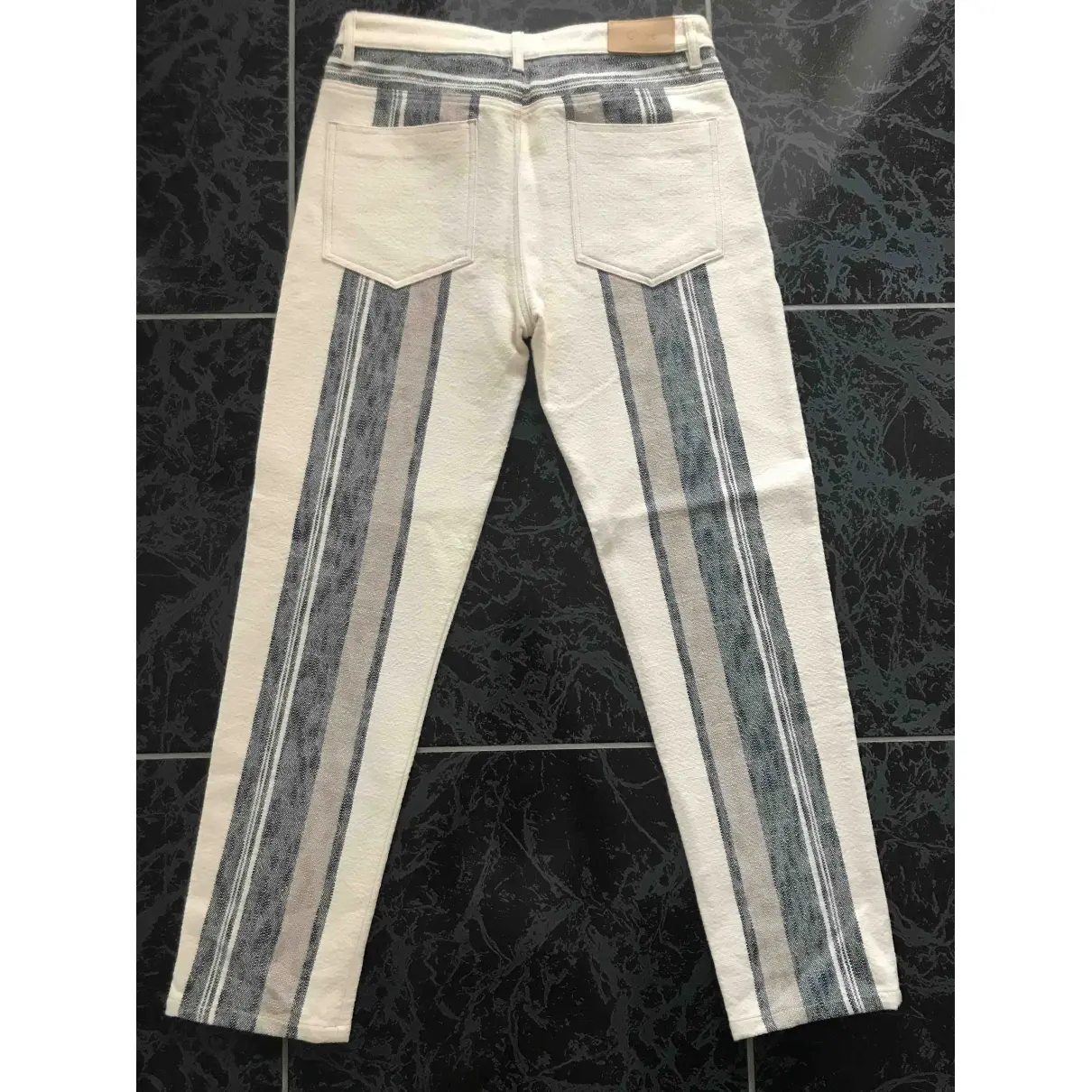 Chloé Multicolour Cotton Jeans for sale