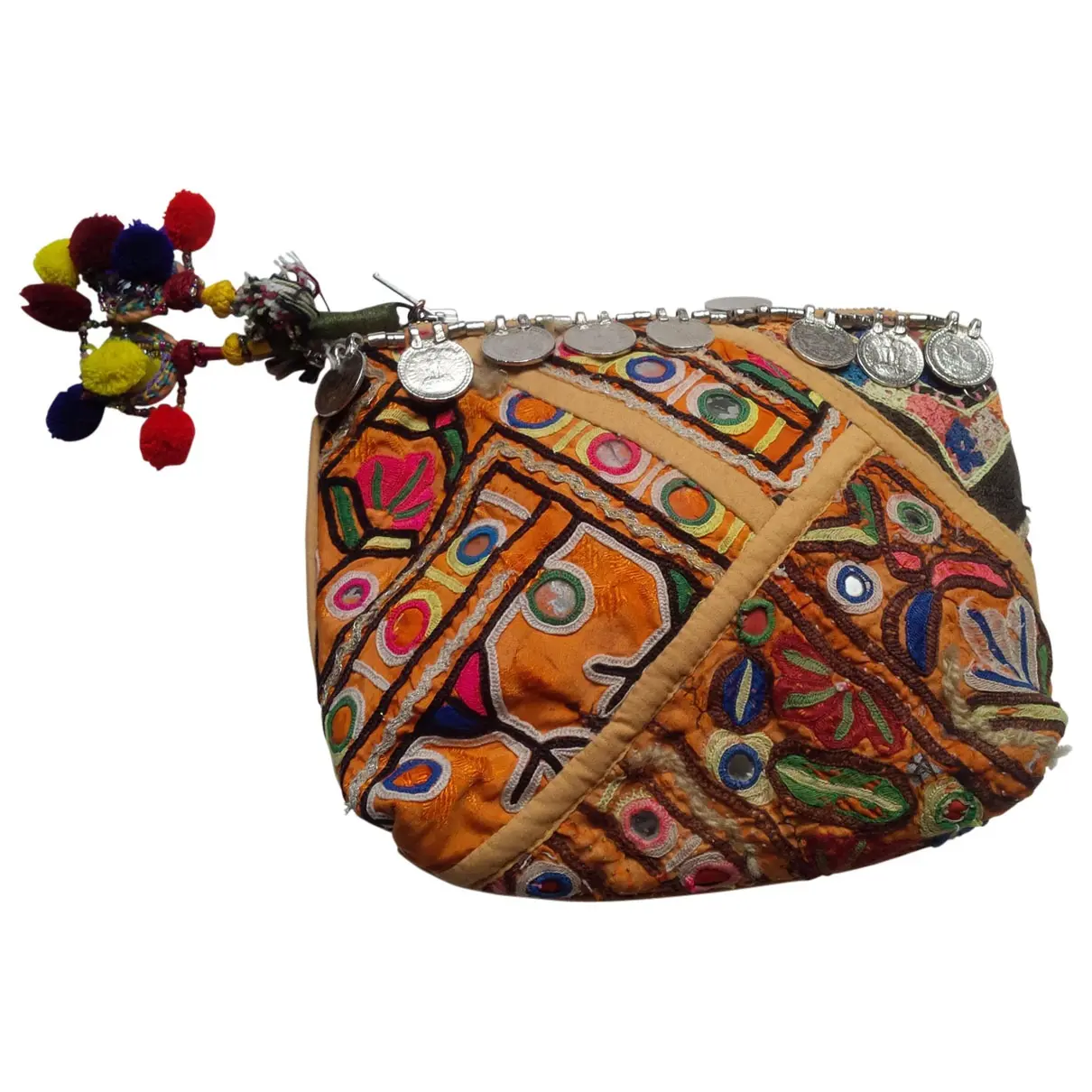 Multicolour Cotton Clutch bag Antik Batik