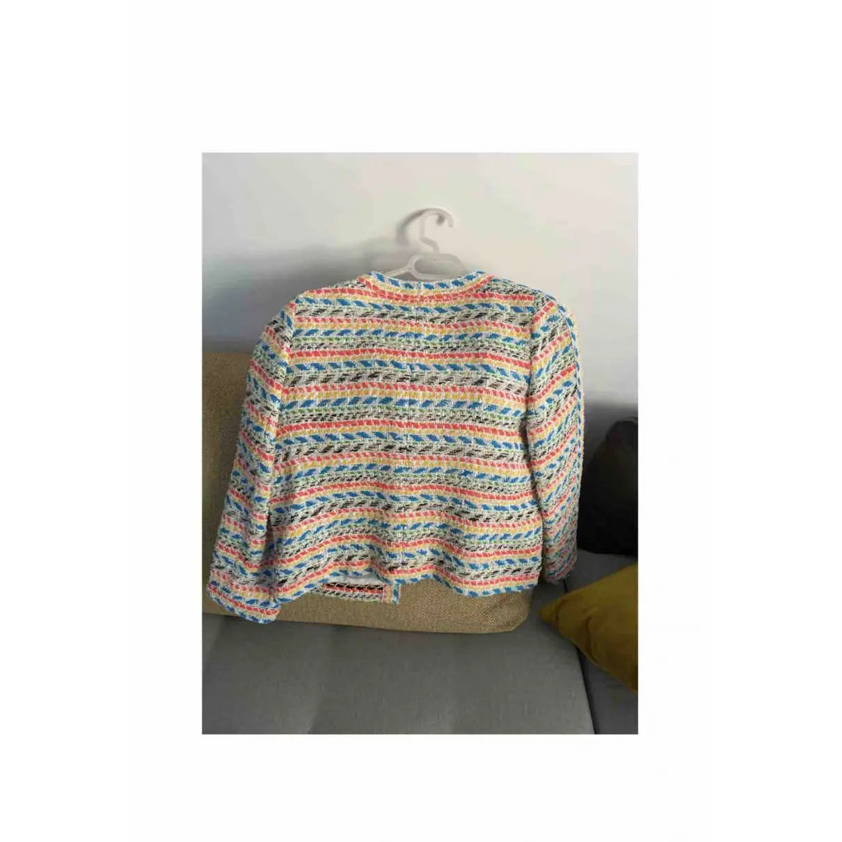 Buy Edward Achour Multicolour Cotton Jacket online