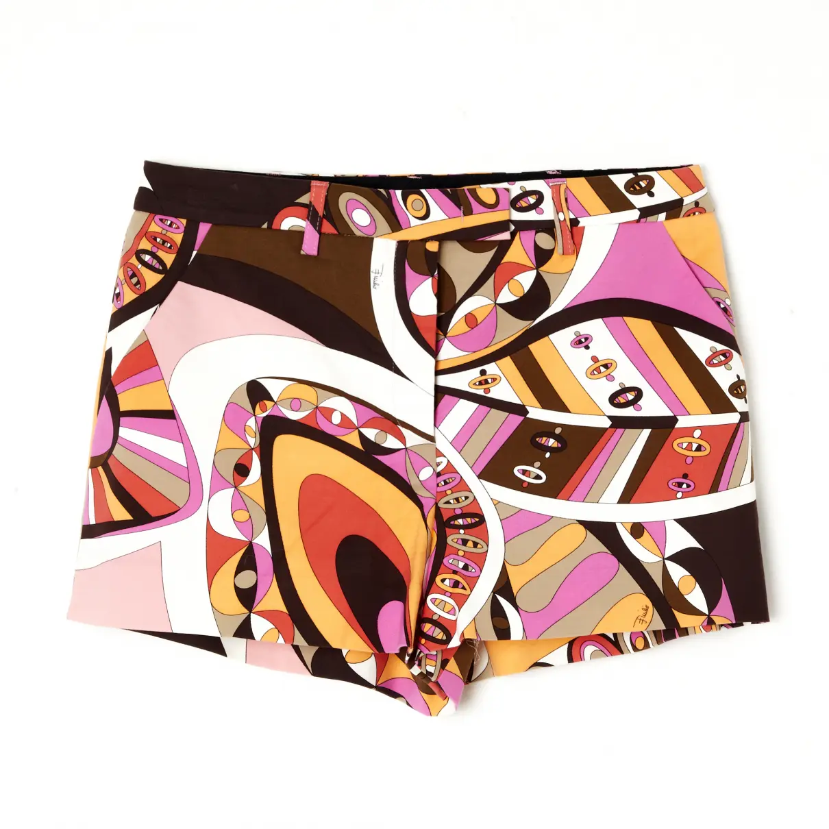 Multicolour Cotton - elasthane Shorts Emilio Pucci
