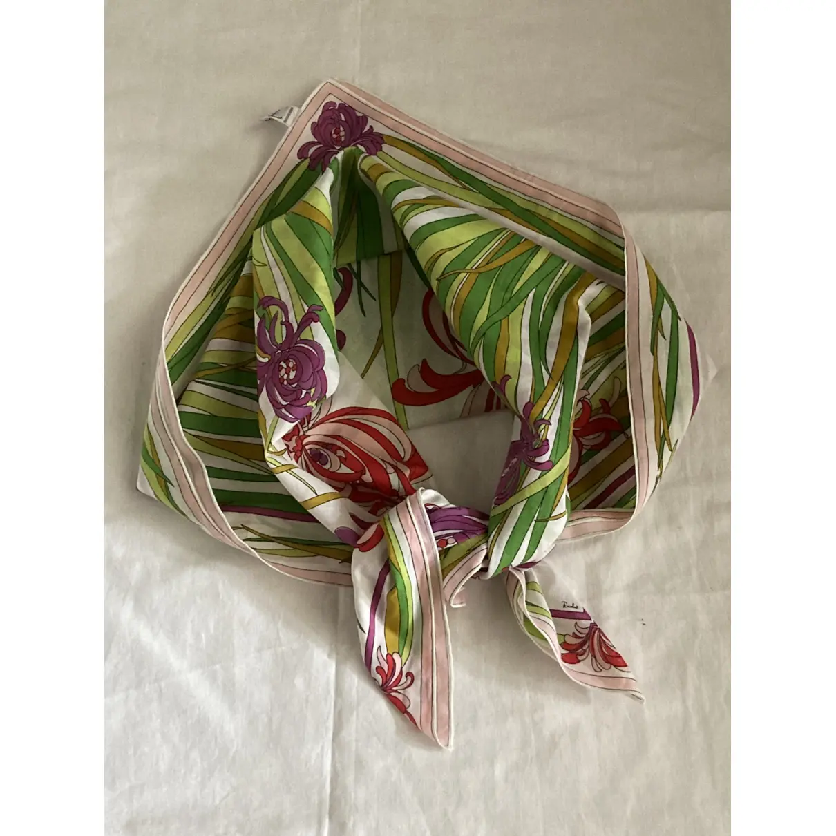 Buy Emilio Pucci Silk handkerchief online
