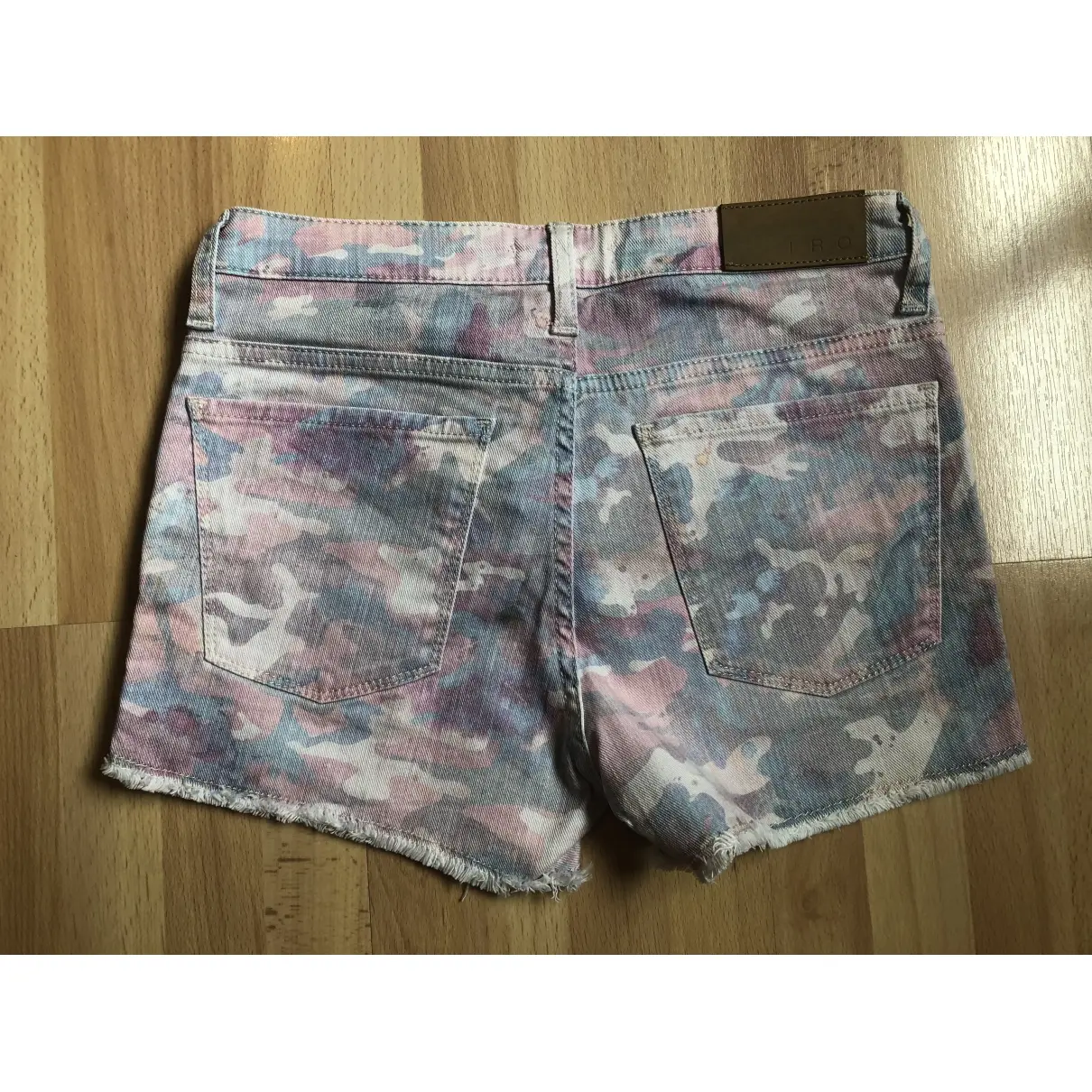 Iro Multicolour Cotton Shorts for sale