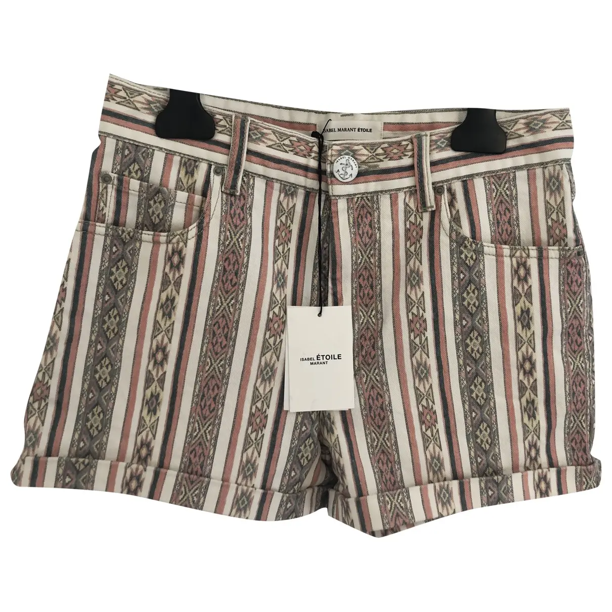 Multicolour Cotton Shorts Isabel Marant Etoile