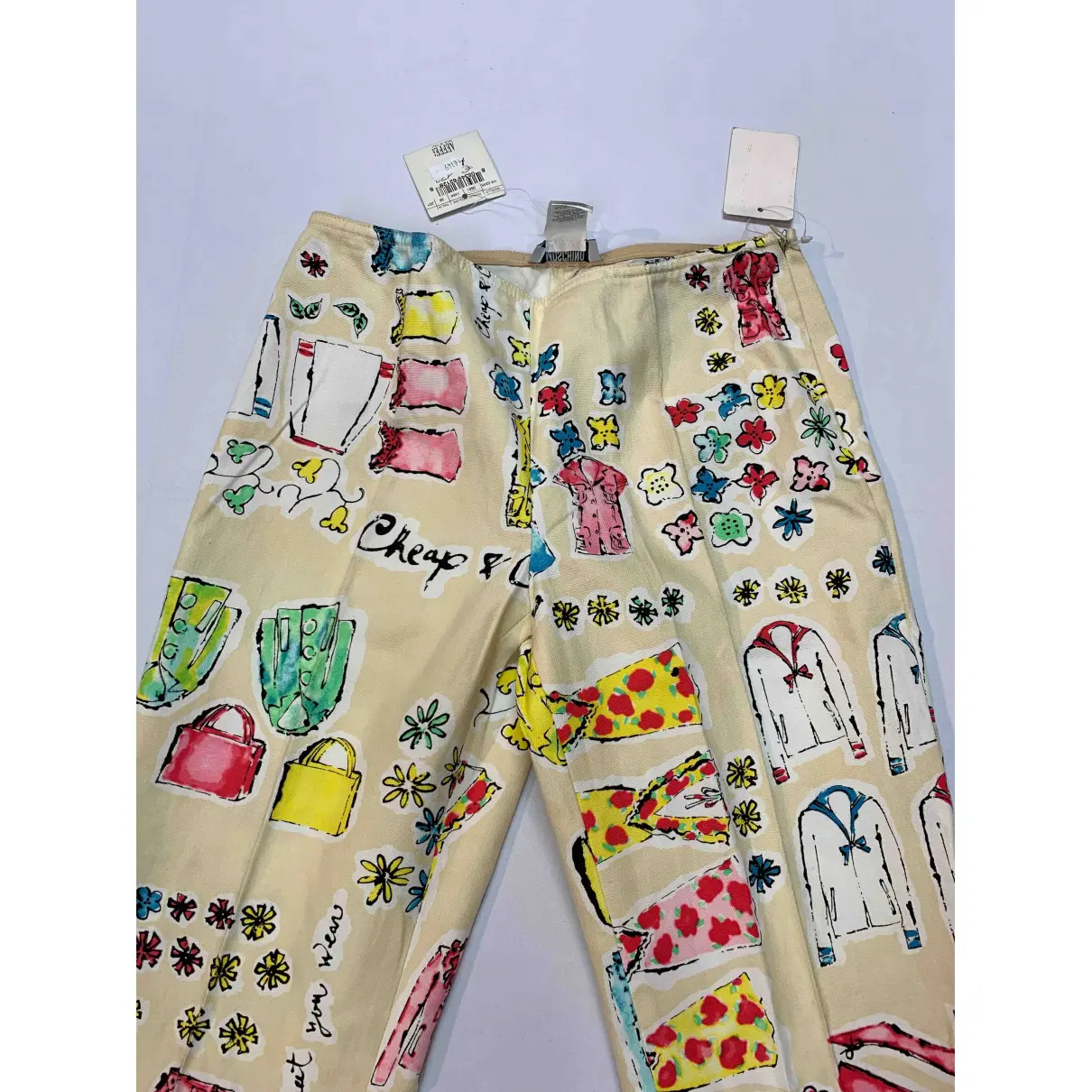 Straight pants Moschino Cheap And Chic - Vintage