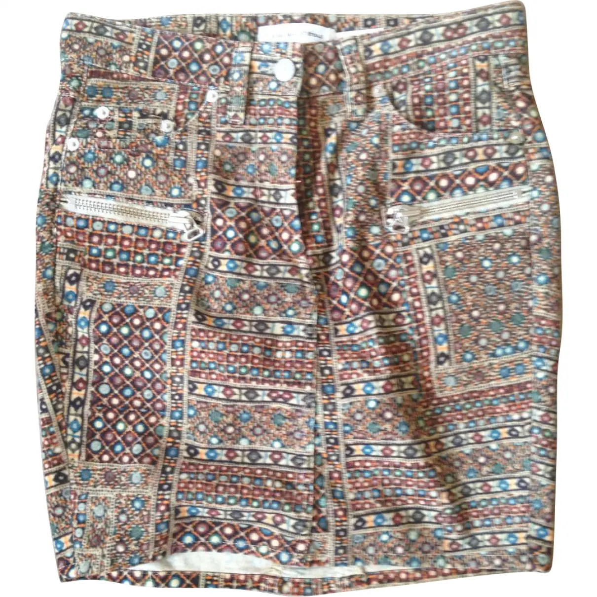 Multicolour Cotton Skirt Isabel Marant Etoile