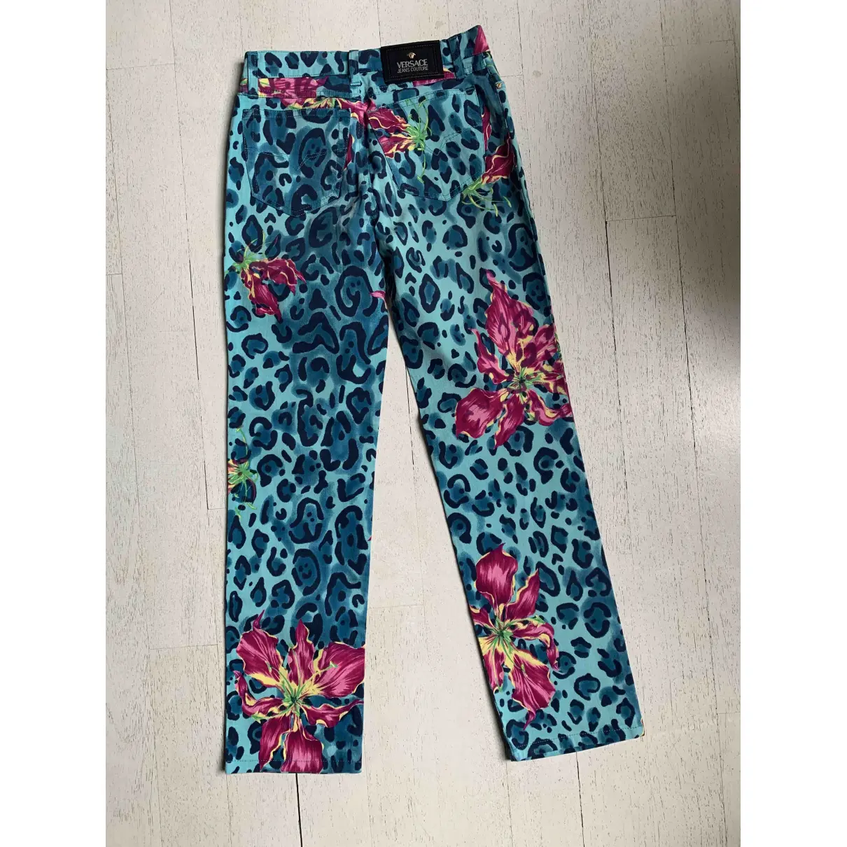 Buy Versace Jeans Couture Straight pants online - Vintage
