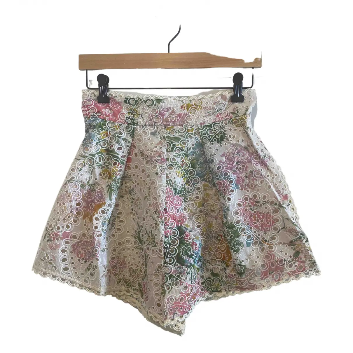 Multicolour Cotton Shorts Zimmermann