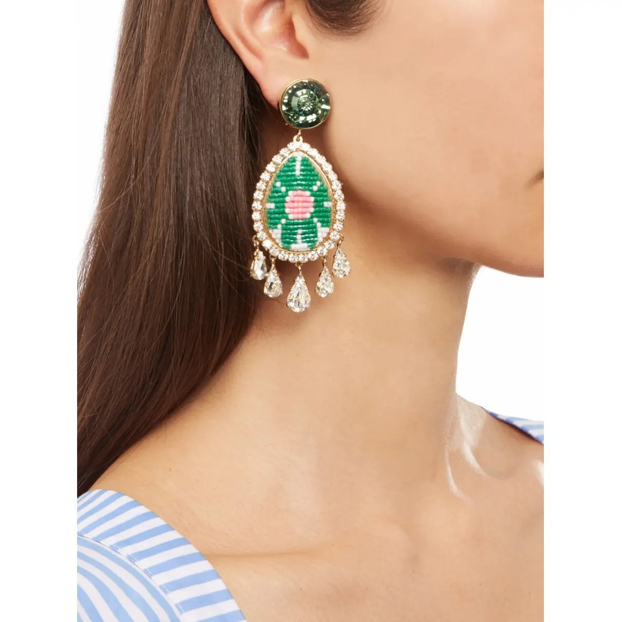 Shourouk Crystal earrings for sale