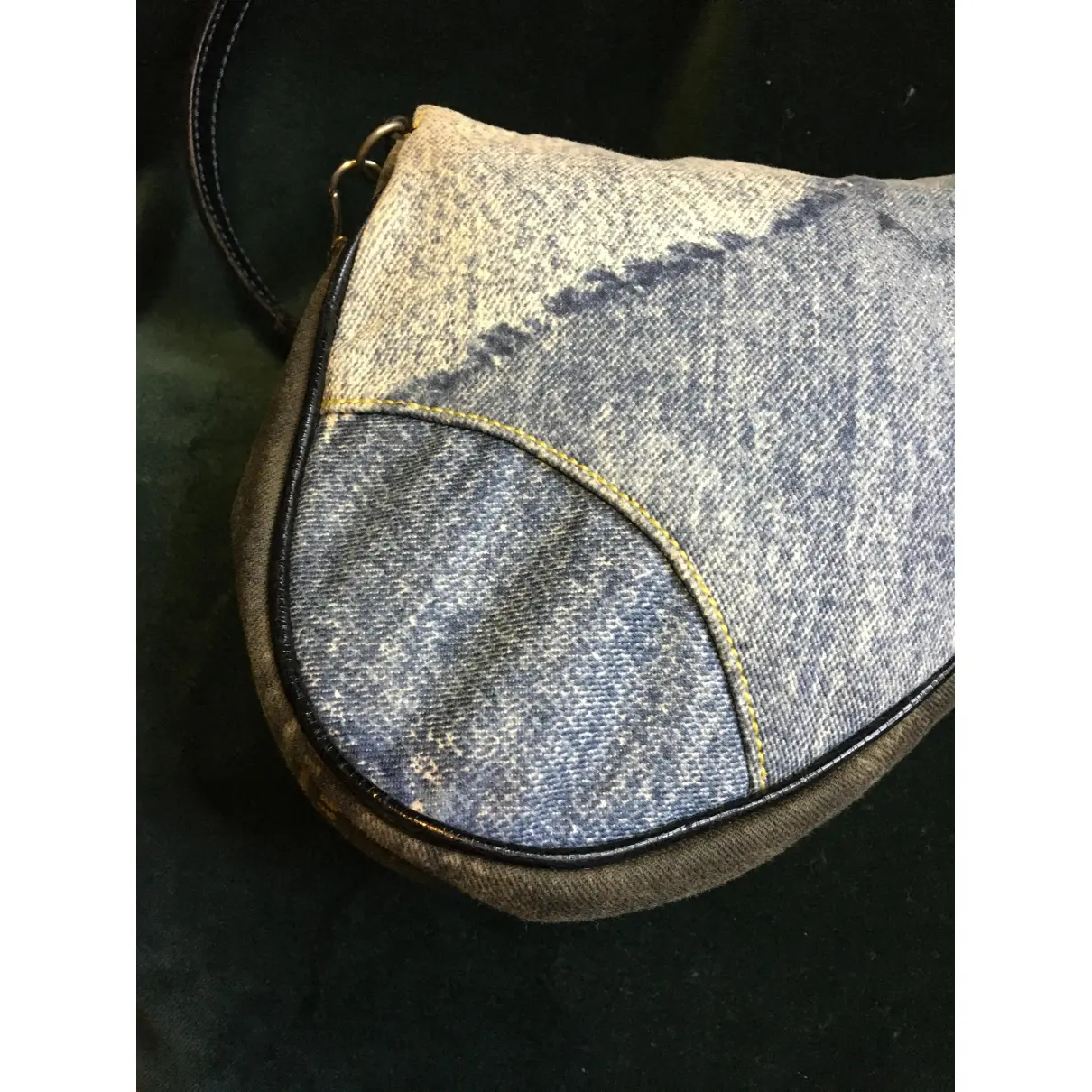 Saddle clutch bag Dior - Vintage