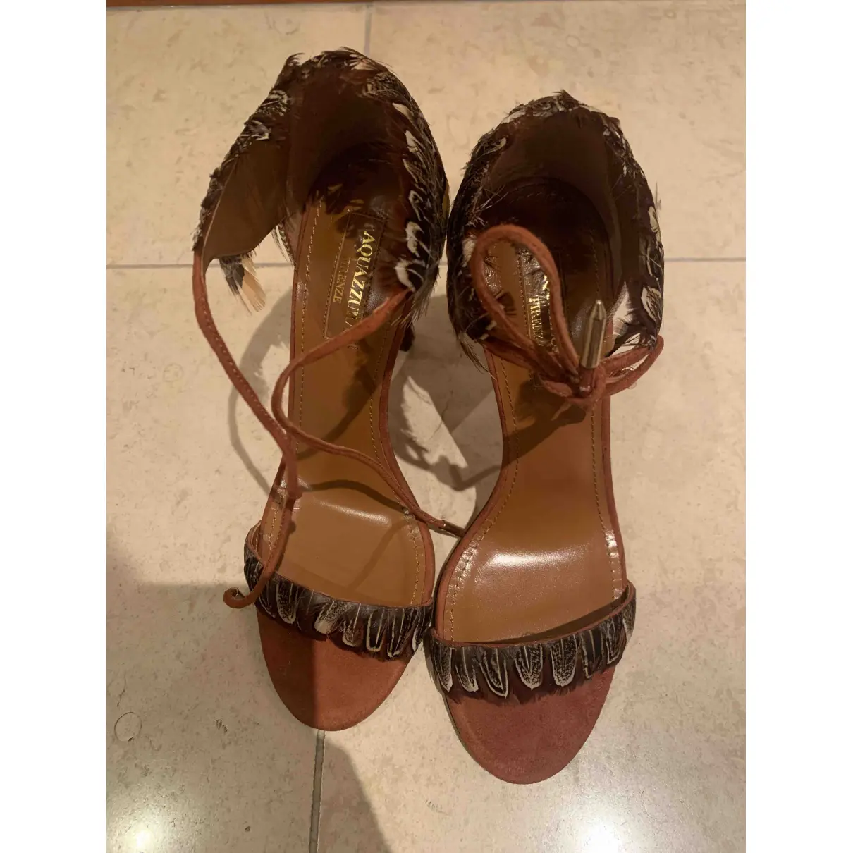 Buy Aquazzura Exotic leathers sandals online