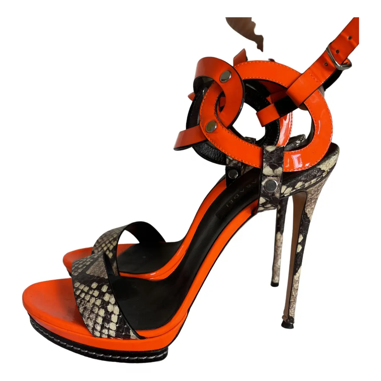 Exotic leathers sandals Casadei