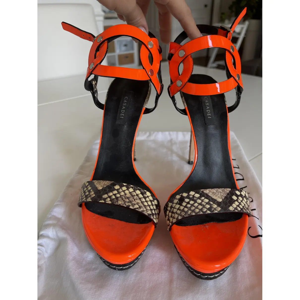 Buy Casadei Exotic leathers sandals online