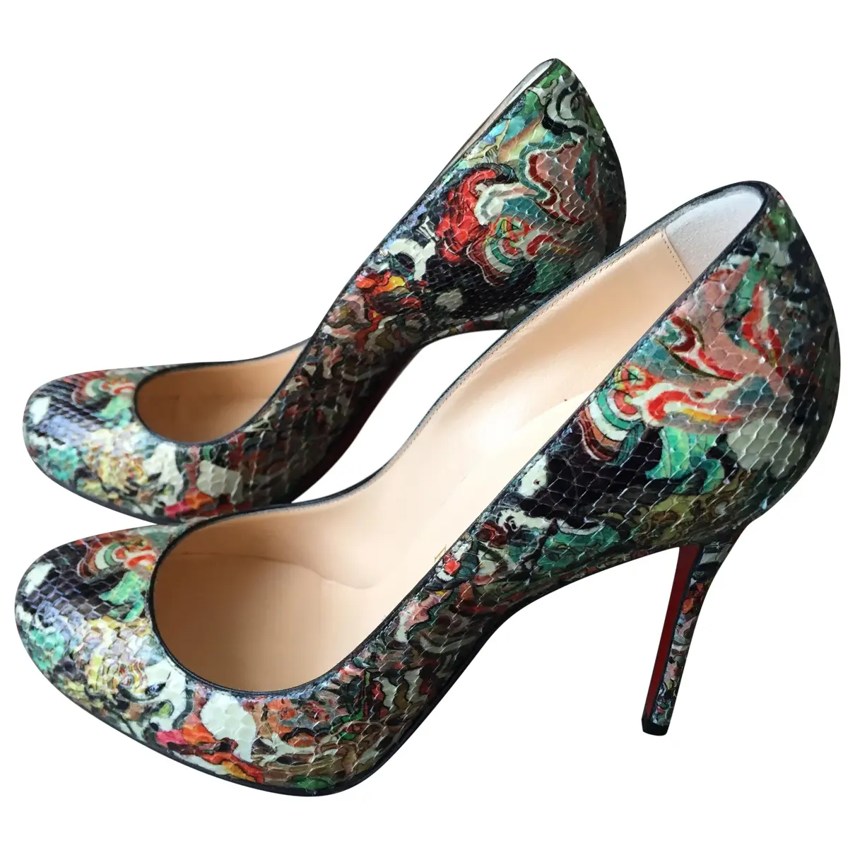 Exotic leathers heels Christian Louboutin