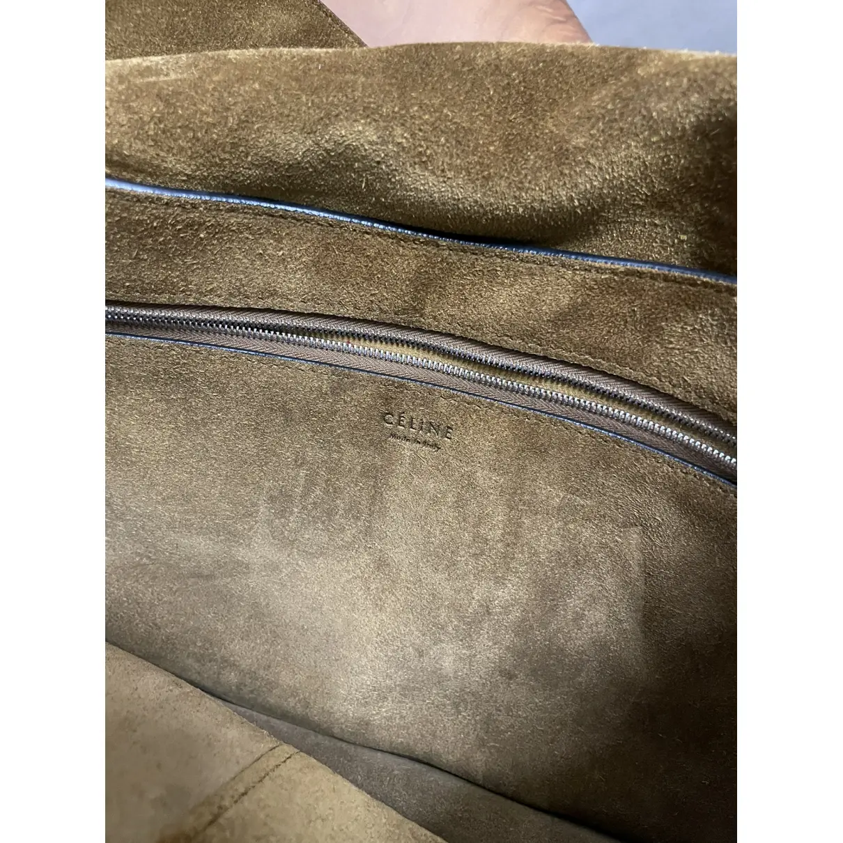 Buy Celine Diamond Clutch faux fur handbag online - Vintage