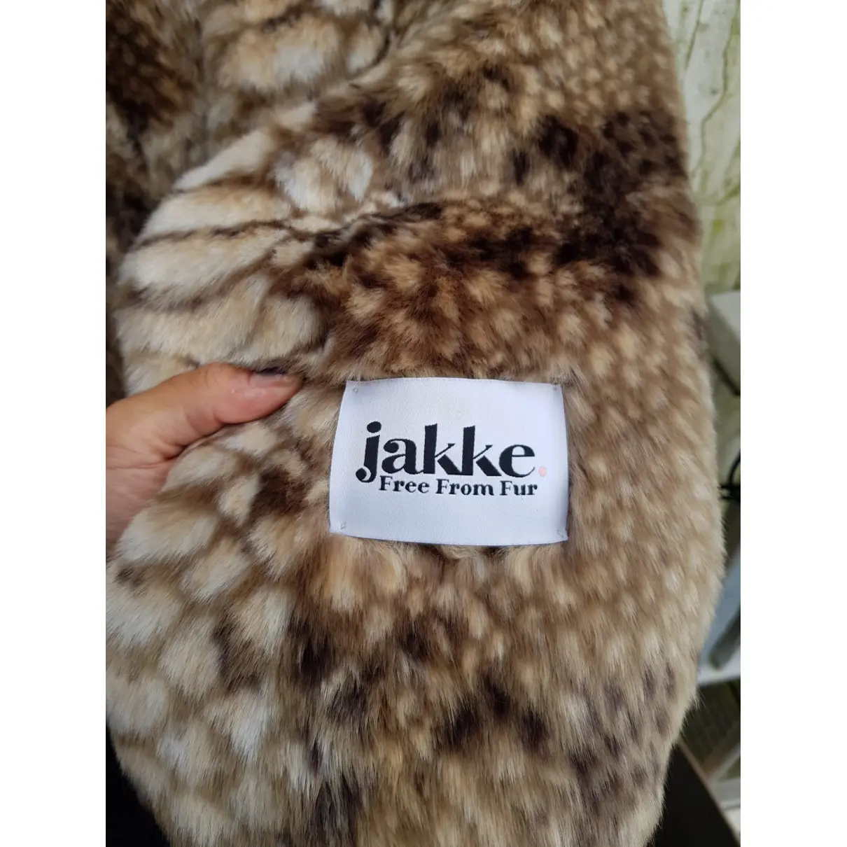 Faux fur coat Jakke