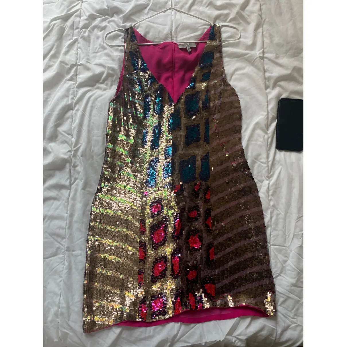 Glitter mini dress Amen Italy