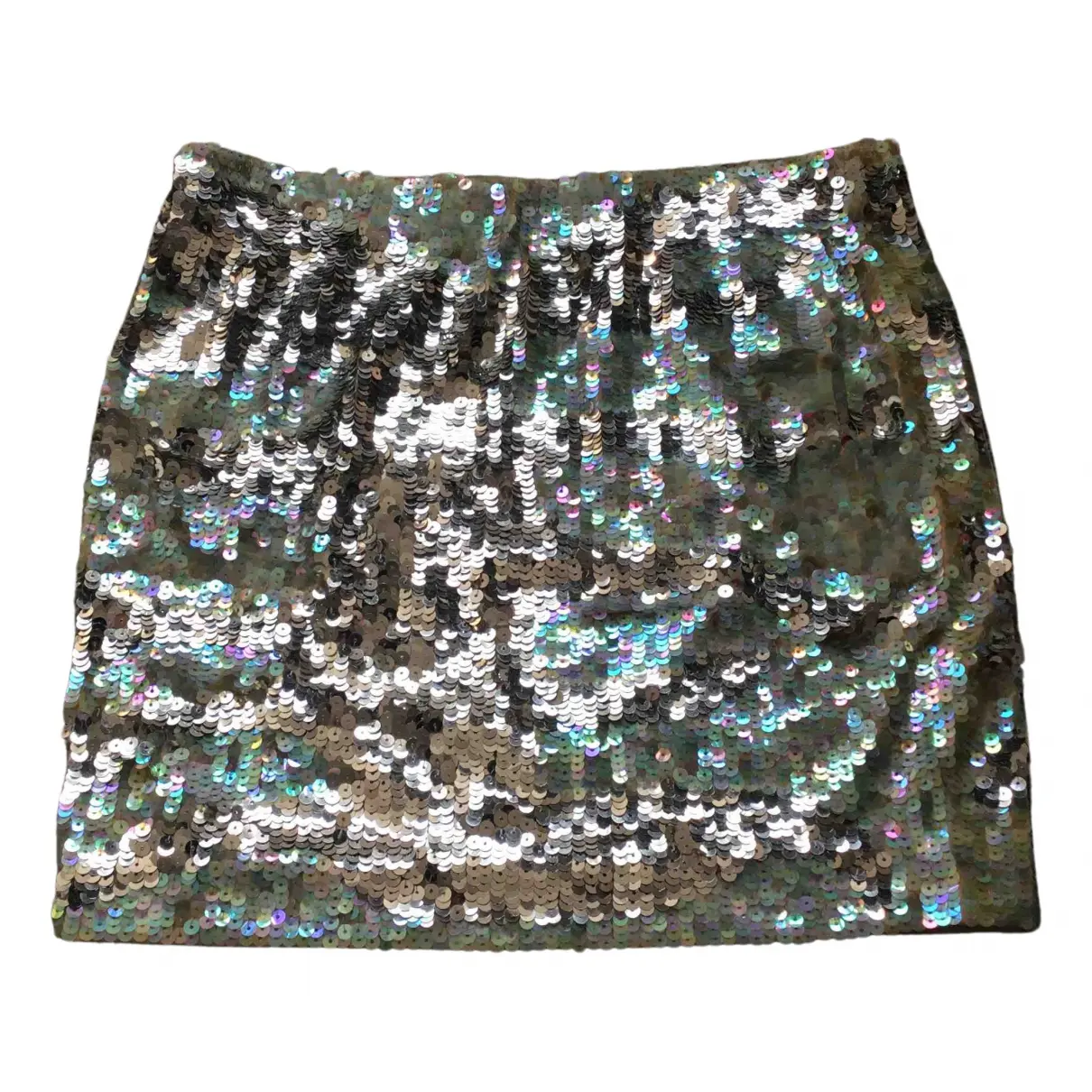 Glitter mini skirt by Malene Birger