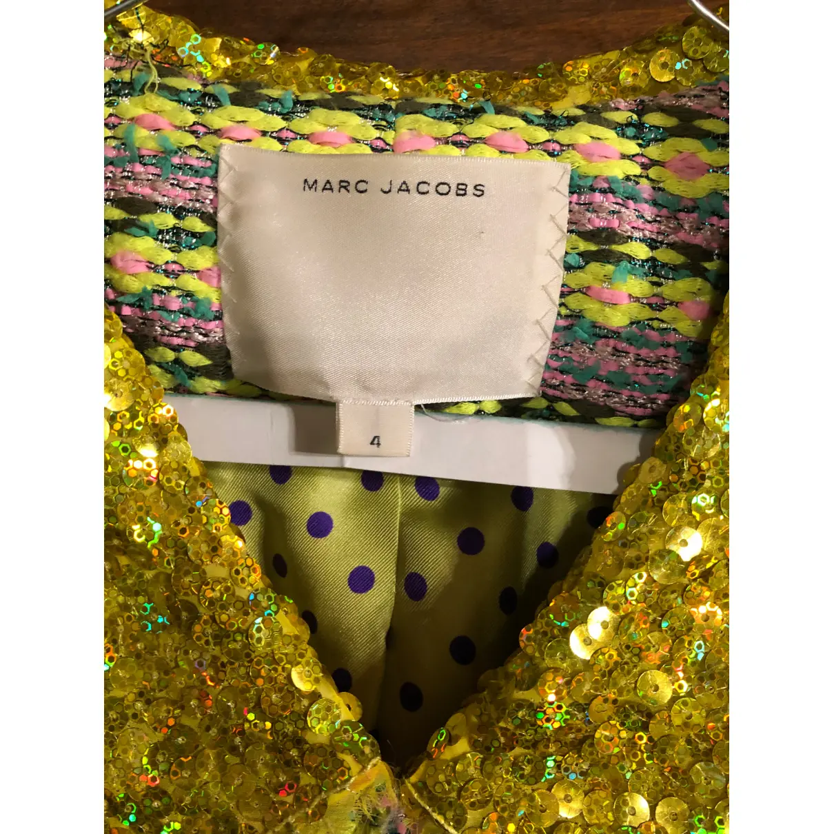 Glitter short vest Marc Jacobs