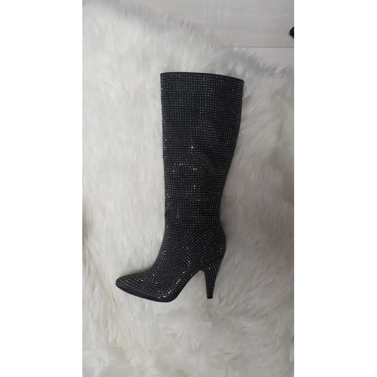 Glitter riding boots Reclaimed Vintage